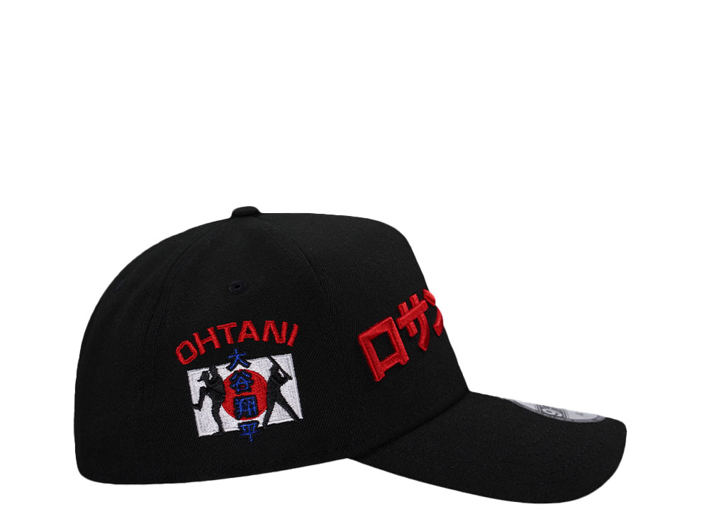 New Era Los Angeles Dodgers Shohei Ohtani Black Red Prime Edition 9Forty A Frame Snapback Hat