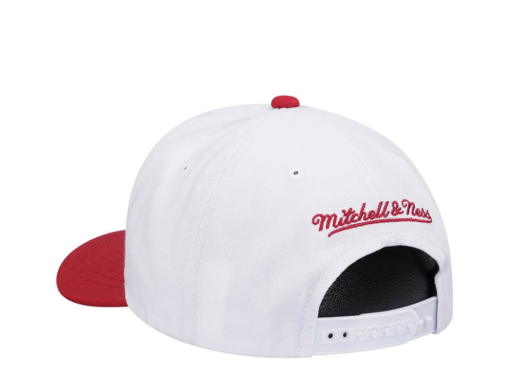 Mitchell & Ness Seattle Supersonics Team Two Tone 2.0 Pro White Snapback Hat