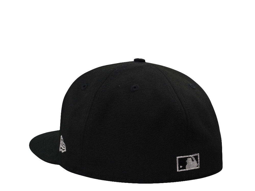 New Era Los Angeles Dodgers 60th Anniversary Upside Down Black Prime Edition 59Fifty Fitted Cap