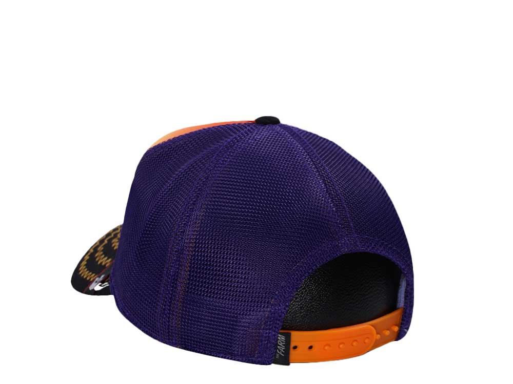 Goorin Bros Snake Toxic Purple Trucker Snapback Hat