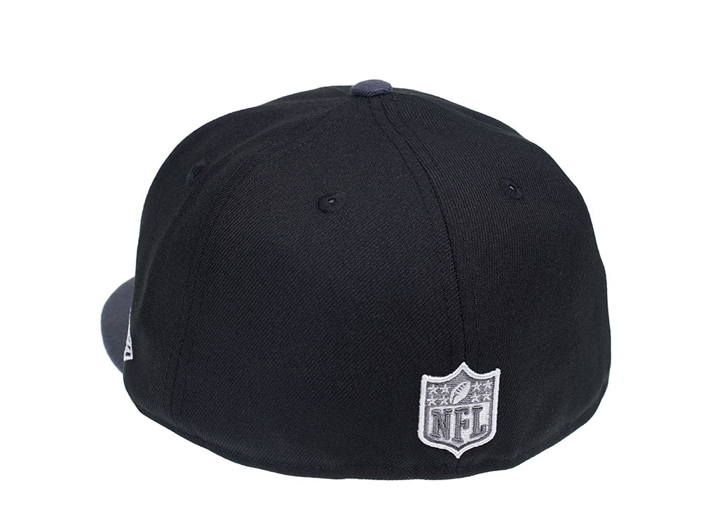 New Era Seattle Seahawks Two Tone Gray  Edition 59Fifty Fitted Hat