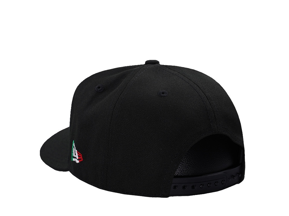 New Era Mexico Black Prime Edition 9Fifty A Frame Snapback Cap