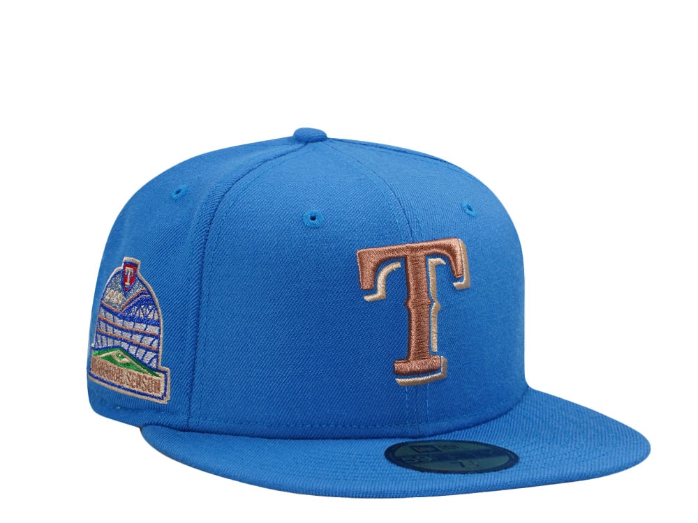 New Era Texas Rangers 2020 Inaugural Season Edition Blue 59Fifty Fitted Hat