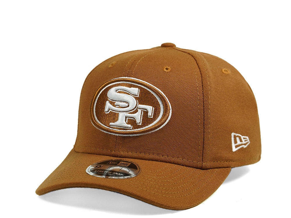 New Era San Francisco 49ers Toasted Peanut Edition 9Fifty Stretch Snapback Hat