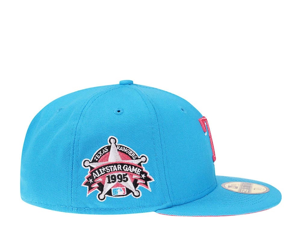 New Era Texas Rangers All Star Game 1995 Cool Lava Edition 59Fifty Fitted Hat