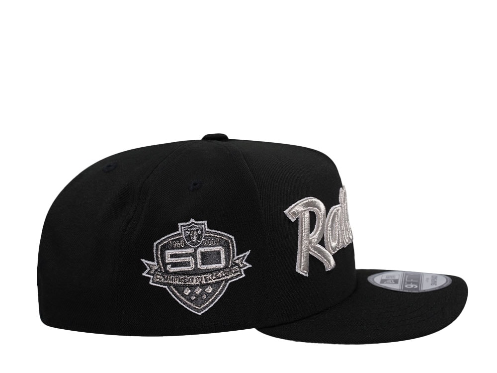New Era Las Vegas 50 Anniversary Metallic Edition 9Fifty A Frame Snapback Hat
