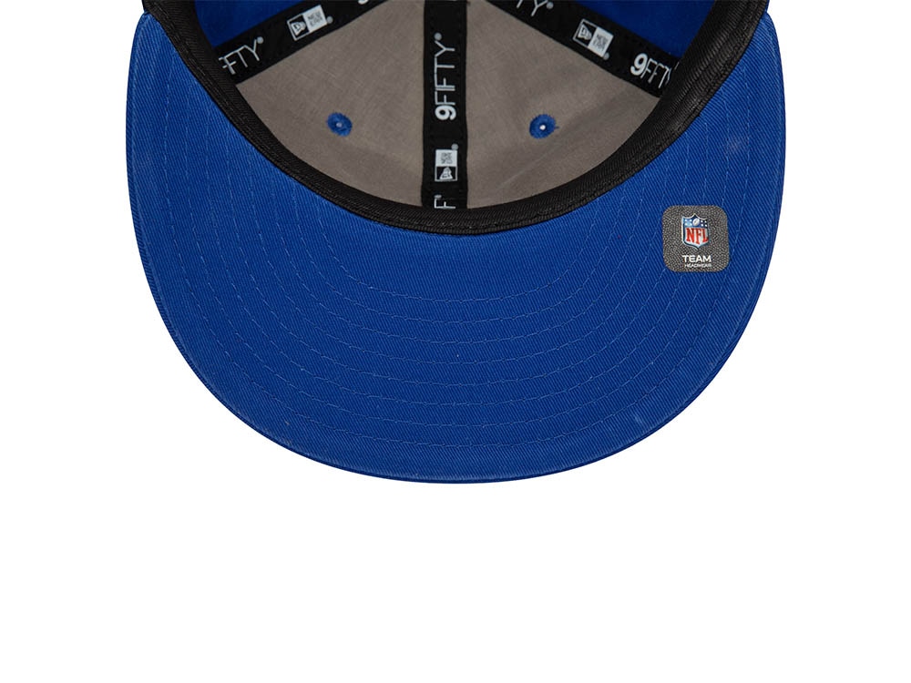 New Era New York Giants Retro Royal Blue 9Fifty Retro Crown Snapback Hat