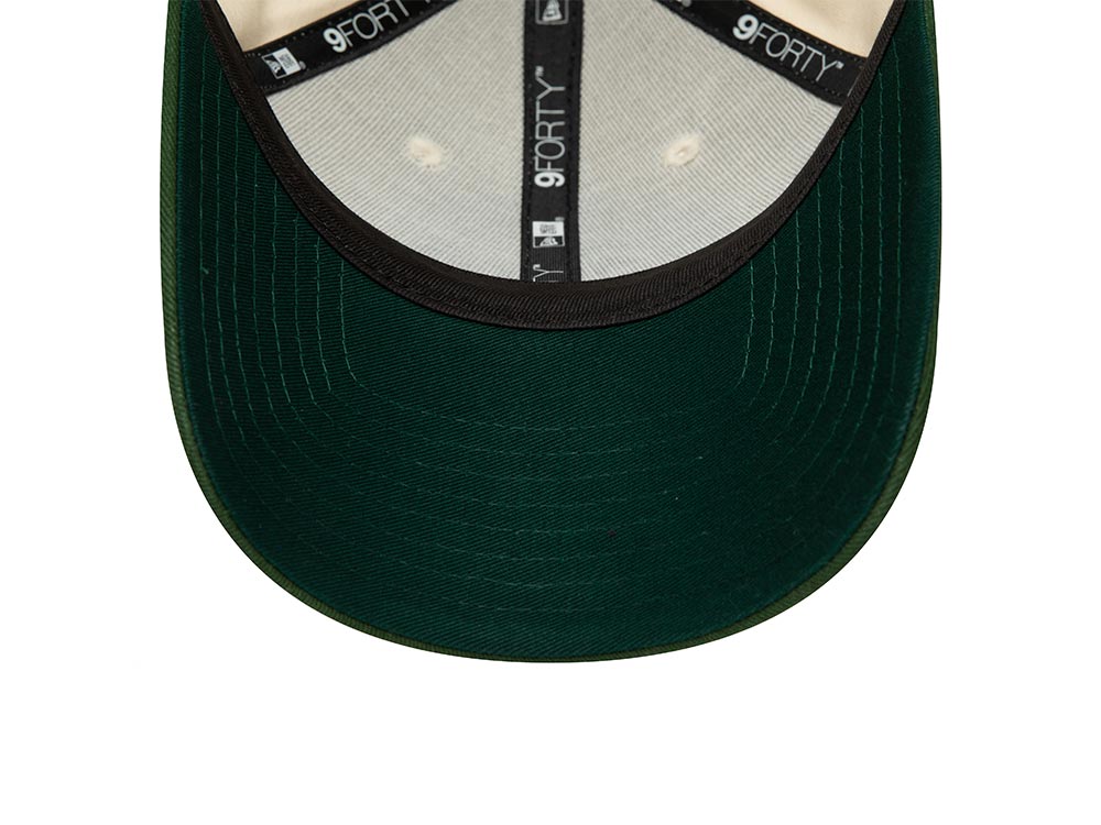 New Era Oakland Athletics Cream Two Tone Edition 9Forty Strapback Hat