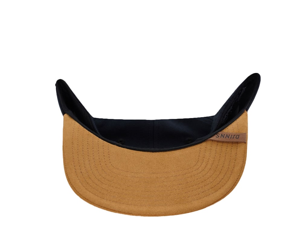 Djinns Jersey Patch Black 6 Panel Snapback Cap