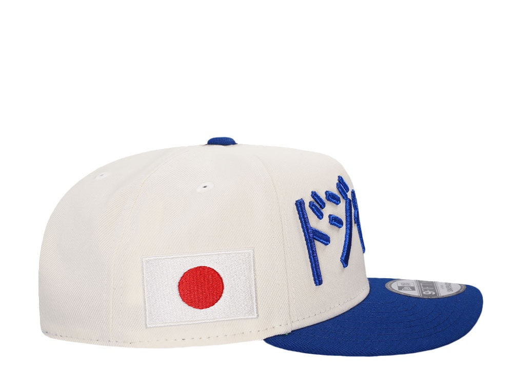 New Era Los Angeles Dodgers Kanji Chrome Two Tone Edition 9Fifty Snapback Hat