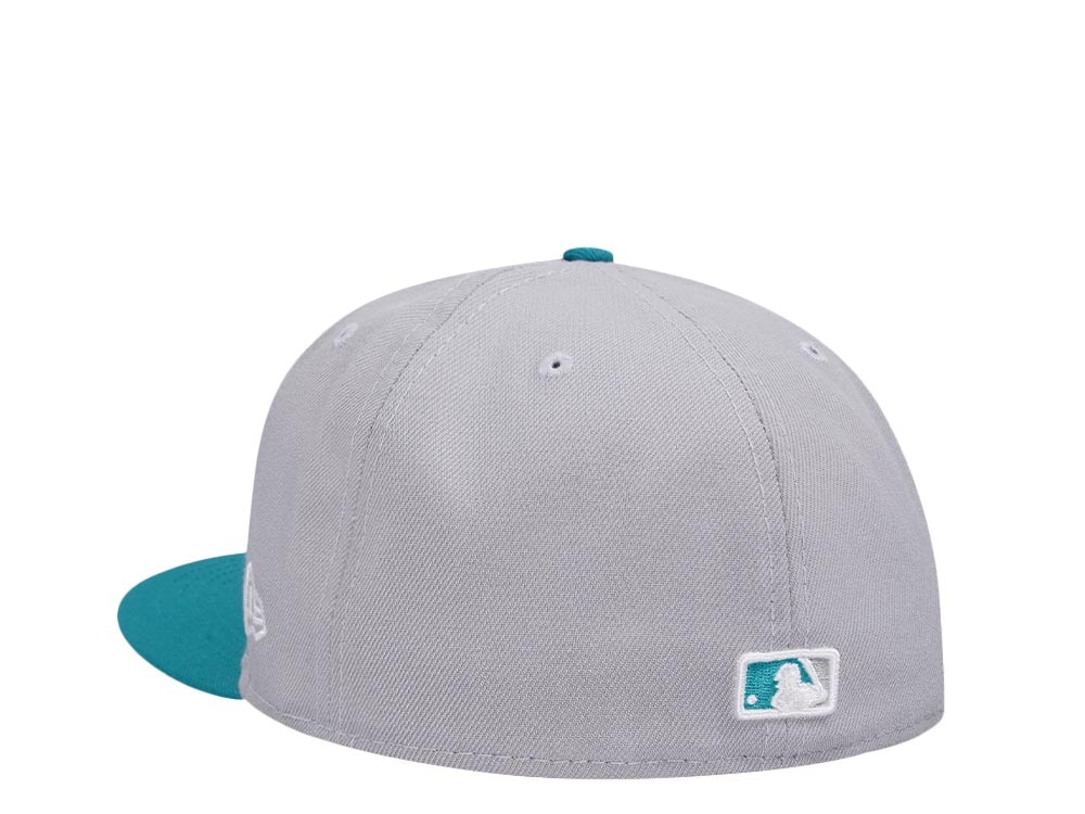 New Era Baltimore Orioles Gray Aqua Two Tone Edition 59Fifty Fitted Hat