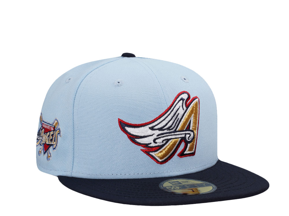 New Era Anaheim Angels Sky Gold Two Tone Edition 59Fifty Fitted Cap