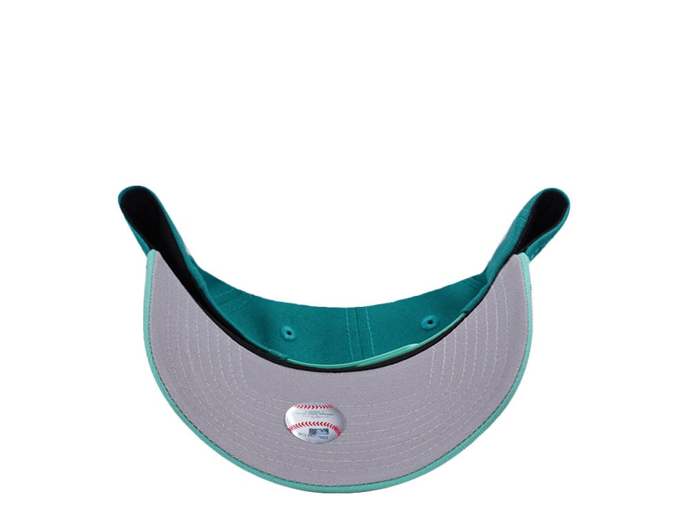 New Era Texas Rangers World Series Champions 2023 Mint Two Tone Edition 9Forty A Frame Snapback Cap