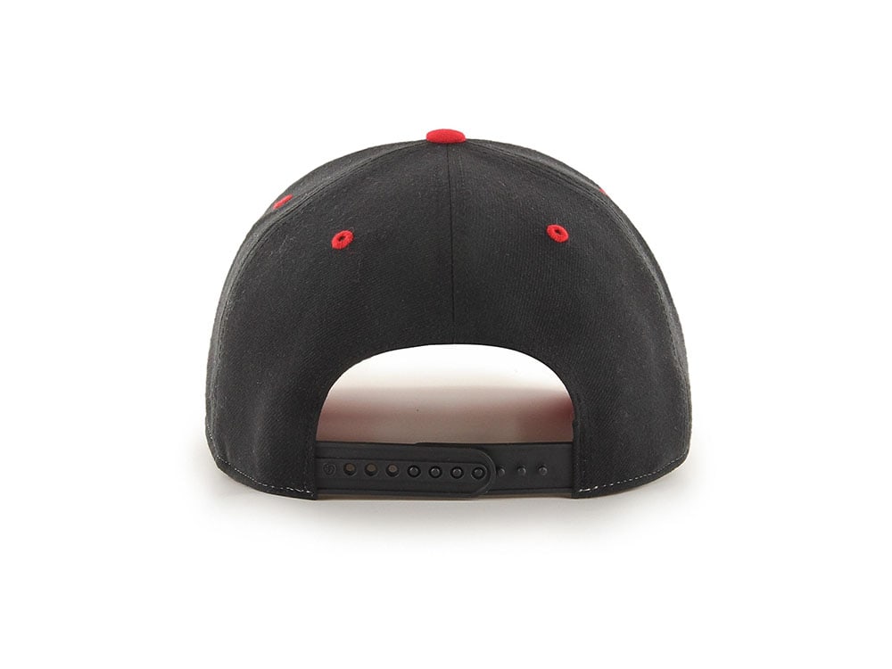 47brand Chicago Blackhawks Vintage Black Replica Snapback Hat