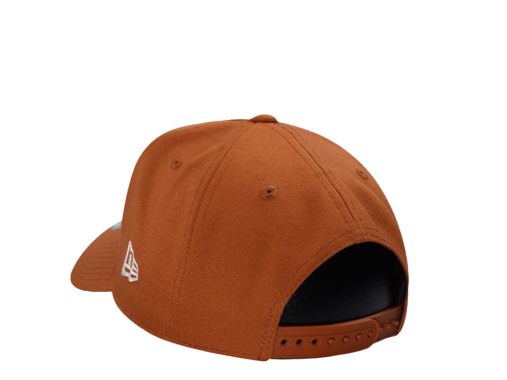 New Era Miami Dolphins 30th Anniversary Earth Brown Edition 9Forty A Frame Snapback Hat