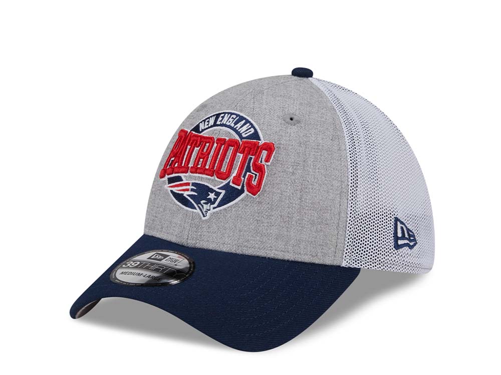 New Era New England Patriots Heather Trucker Two Tone Edition 39Thirty Stretch Hat