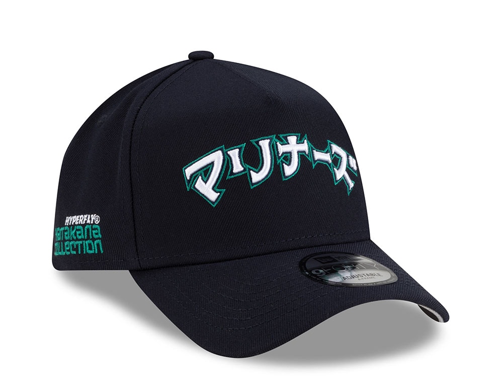 New Era Seattle Mariners Hyperfly Edition 9Forty A Frame Snapback Cap