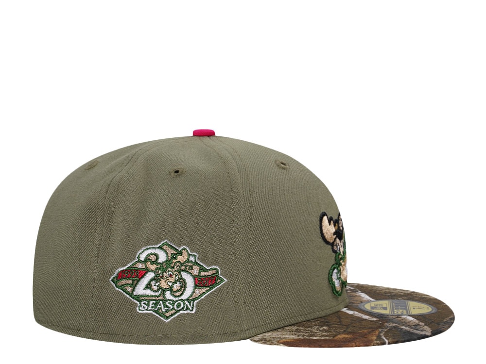 New Era Wilmington Blue Rocks 25th Anniversary Outdoor Two Tone Edition 59Fifty Fitted Hat