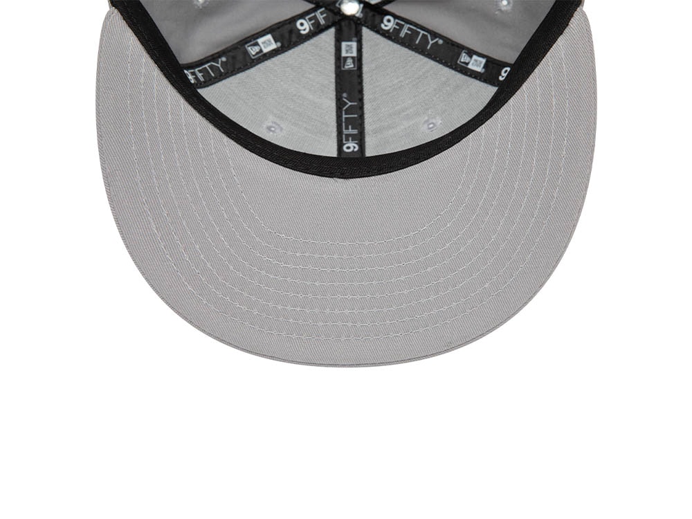 New Era New York Yankees White Outline Grey 9Fifty Snapback Hat