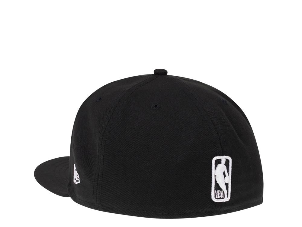New Era San Antonio Spurs Black Script Edition 59Fifty Fitted Hat