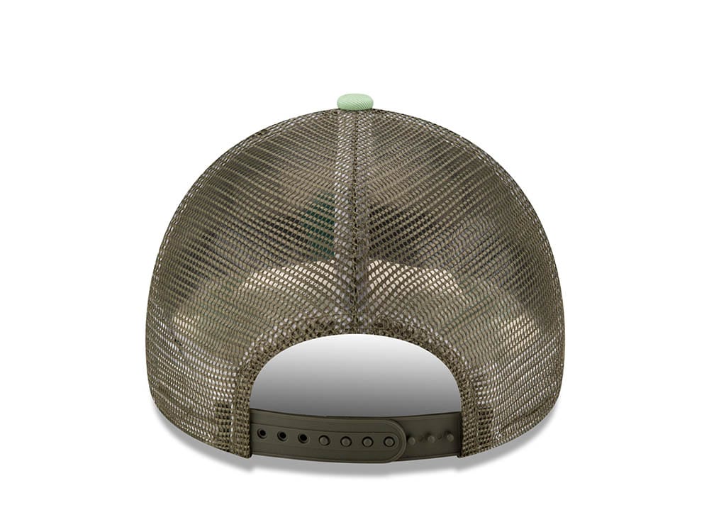 New Era Eagle Patch Trucker A Frame Snapback Hat