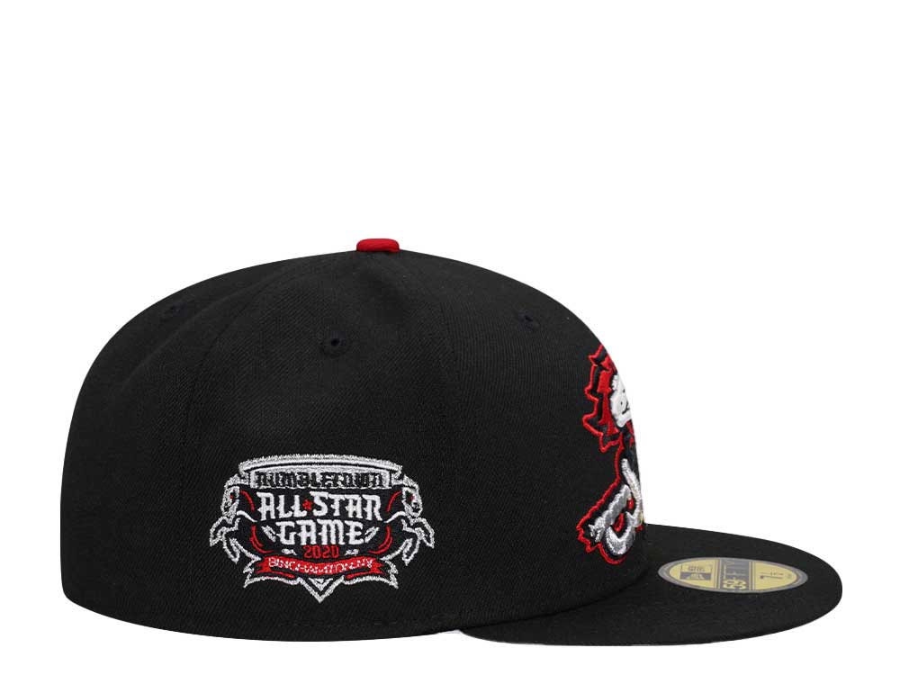 New Era Binghamton Rumble Ponies All Star Game 2020 Black and Red Edition 59Fifty Fitted Hat