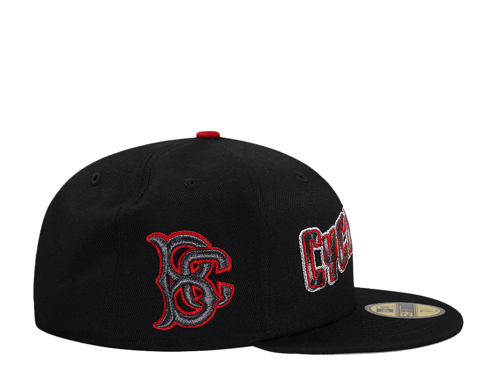 New Era Brooklyn Cyclones Black Red Prime Edition 59Fifty Fitted Cap