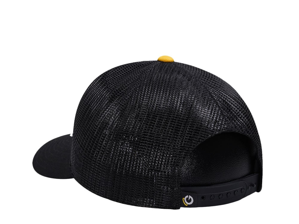 Good Hats Killer Bee Black Trucker Snapback Hat