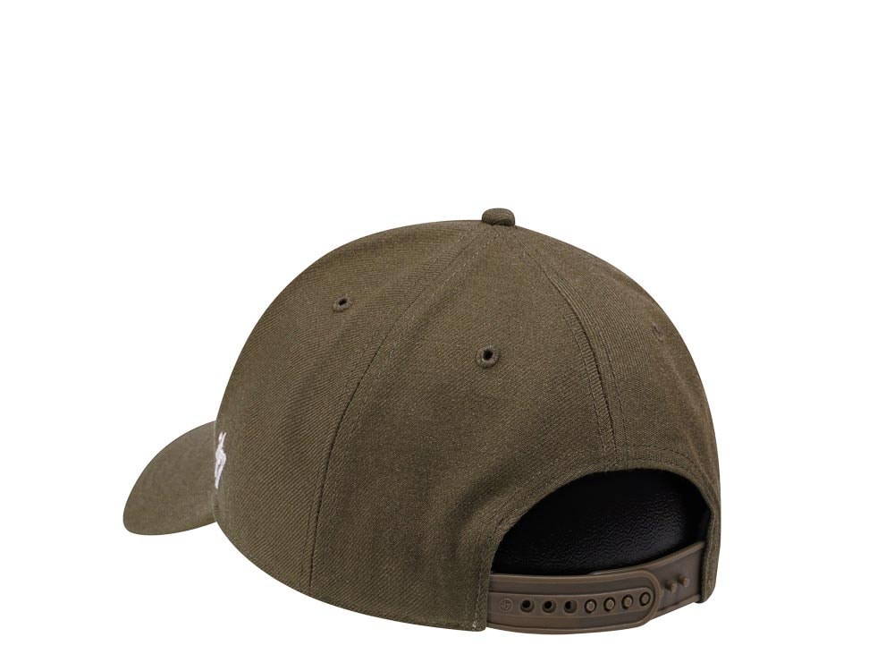 47Brand Pittsburgh Penguins Classic Olive Snapback Hat
