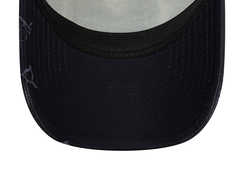 New Era Distressed Patch Two Tone 9Forty A Frame Trucker Snapback Hat
