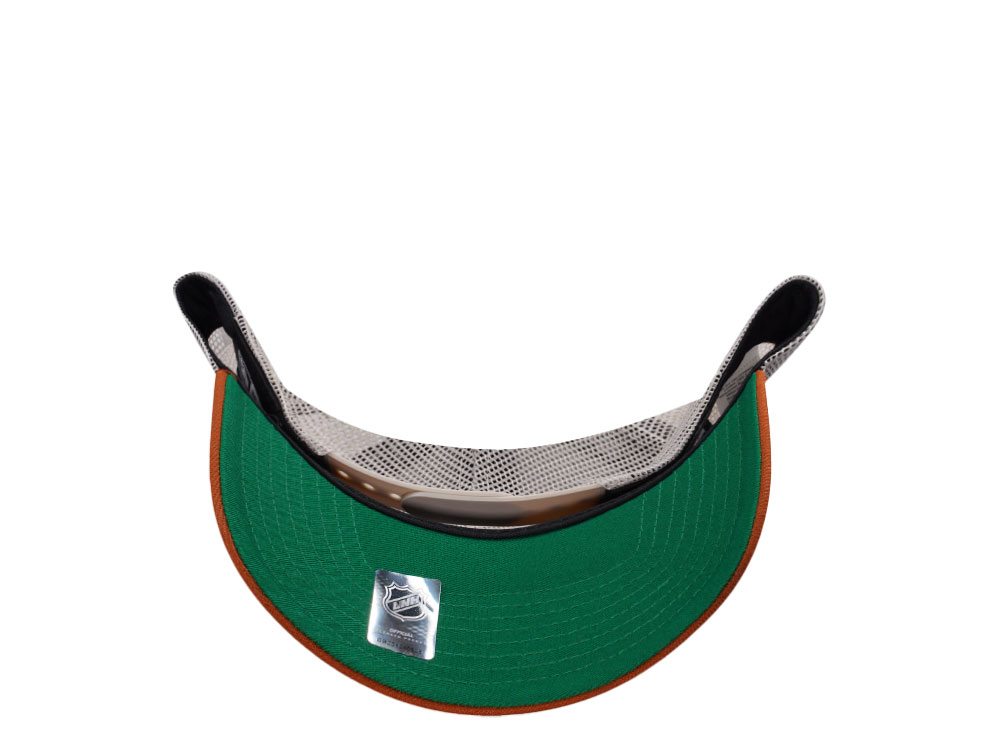 New Era Toronto Maple Leafs Classic Rust Trucker Edition 9Forty A Frame Snapback Cap