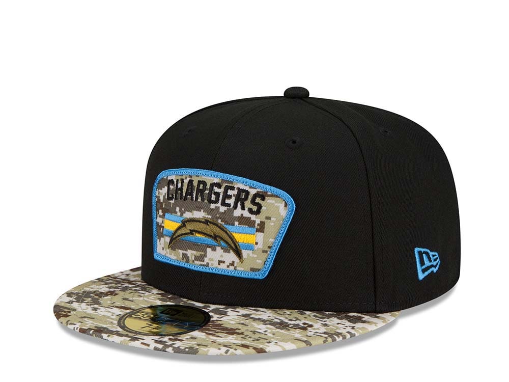 New Era Los Angeles Chargers Salute to Service 21 59Fifty Fitted Hat