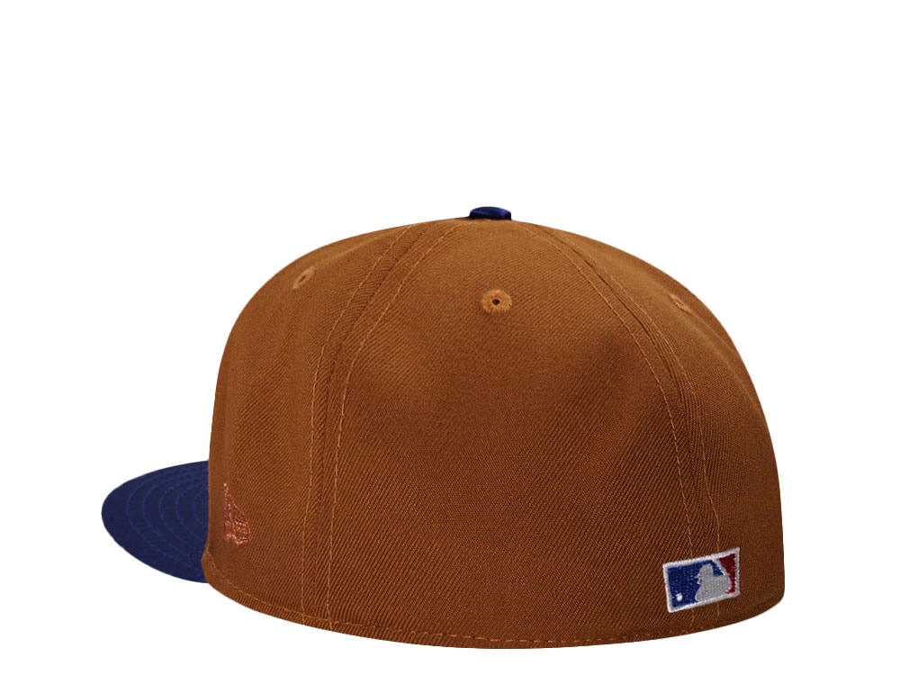 New Era Brooklyn Dodgers Jackie Robinson Bourbon Satin Brim Edition 59Fifty Fitted Hat
