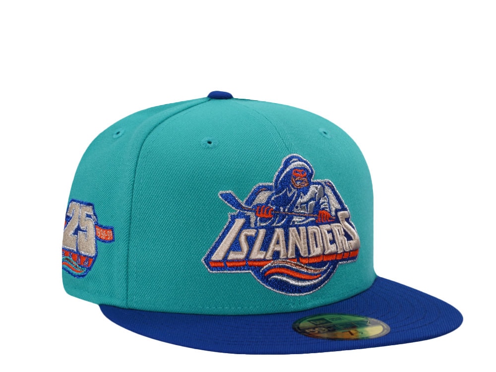 New Era New York Islanders 20th Anniversary Teal Two Tone Edition 59Fifty Fitted Cap