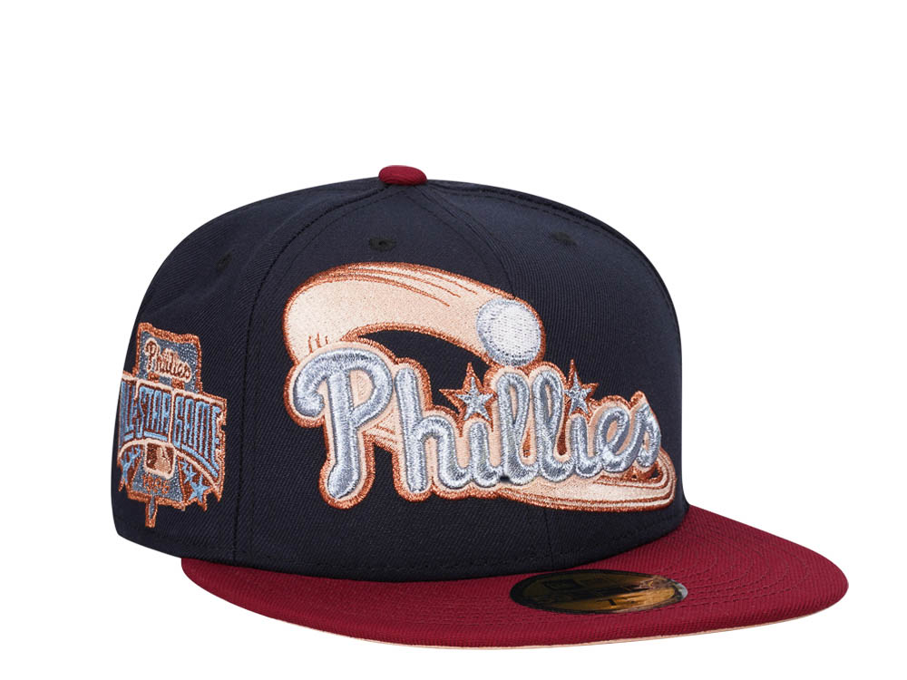 New Era Philadephia Phillies All Star Game 1996 Heavy Metallic Two Tone Edition 59Fifty Fitted Hat
