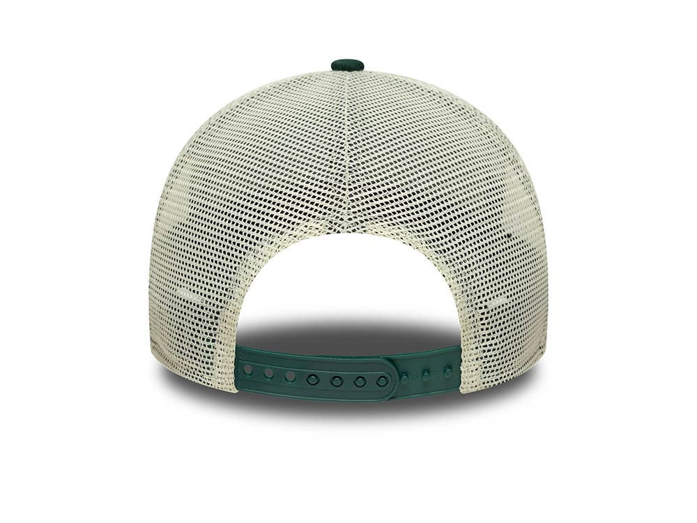 New Era Oakland Athletics Patch Dark Green 9Forty A Frame Trucker Snapback Hat