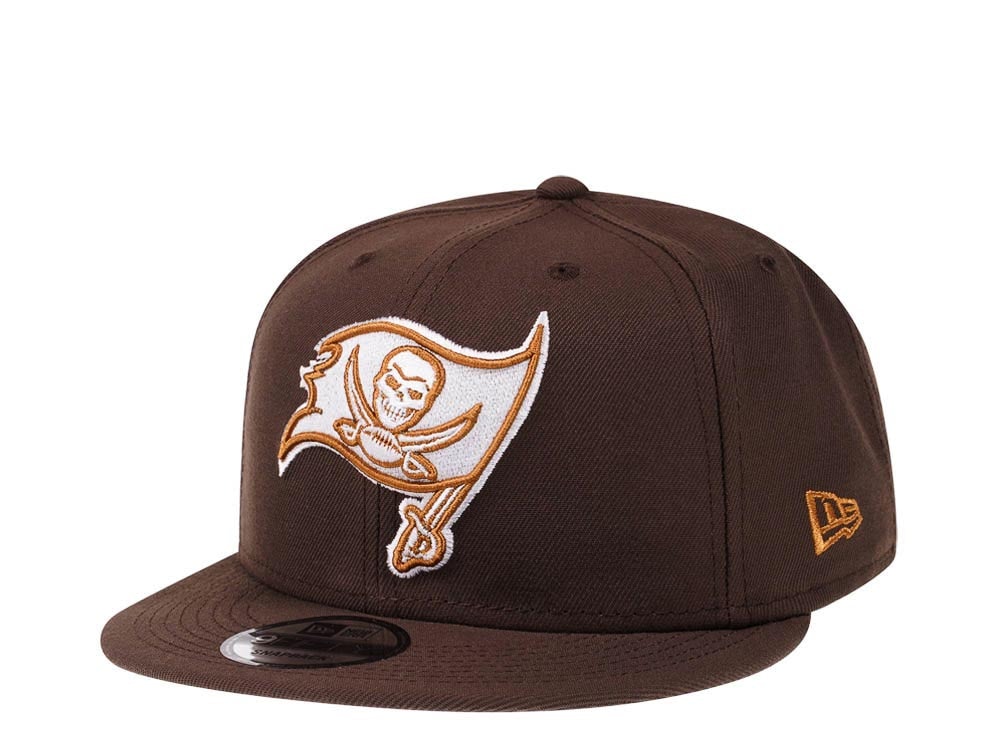 New Era Tampa Bay Buccaneers Brown Caramel Edition 9Fifty Snapback Hat