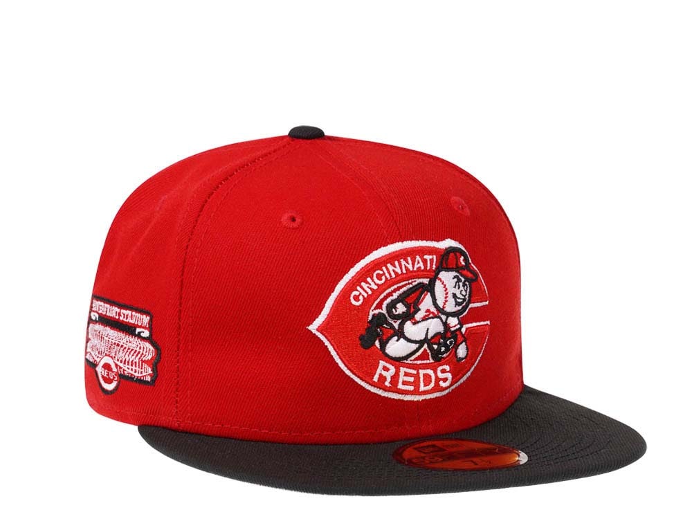 New Era Cincinnati Reds Riverfront Stadium Two Tone Prime Edition 59Fifty Fitted Hat