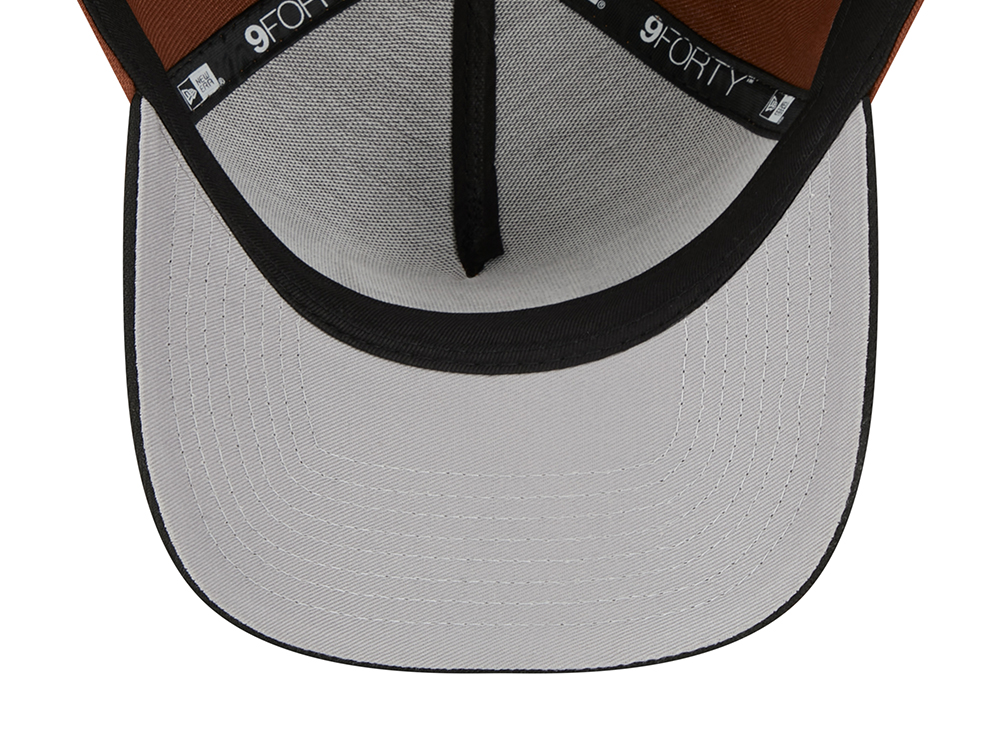 New Era Las Vegas Raiders Super Bowl XVIII Harvest Two Tone 9Forty A Frame Snapback Hat