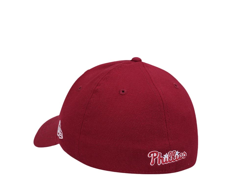 New Era Philadelphia Phillies Maroon Edition 39Thirty Stretch Hat