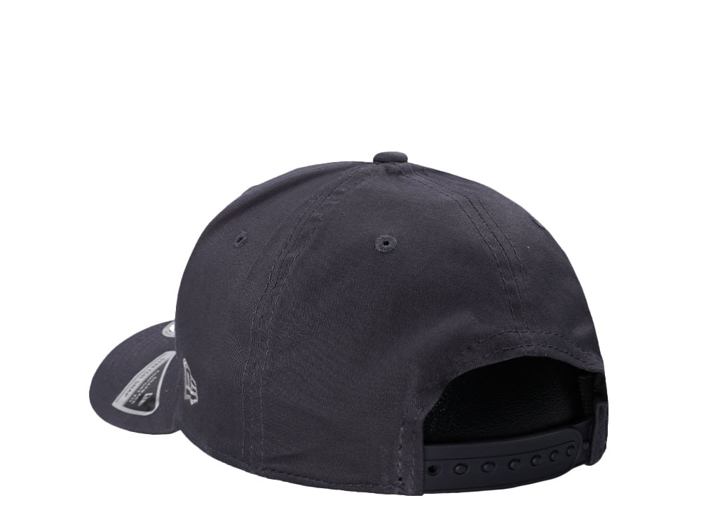 New Era Los Angeles Dodgers Gray on Gray 9Fifty Stretch Snapback Hat