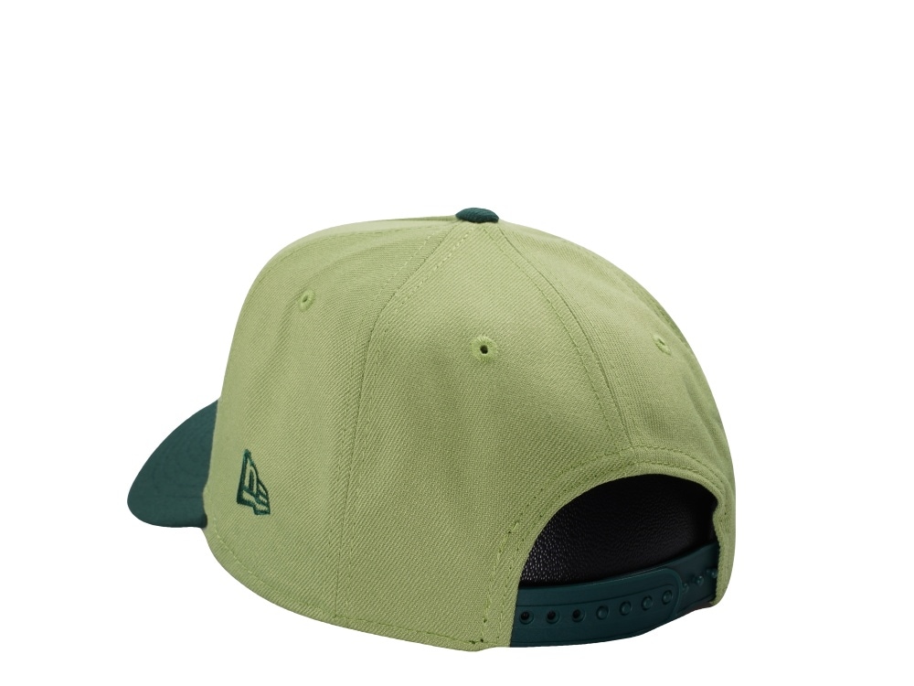 New Era Los Angeles Dodgers Japan Lucky Cat Matcha Two Tone Edition 9Forty A Frame Snapback Cap