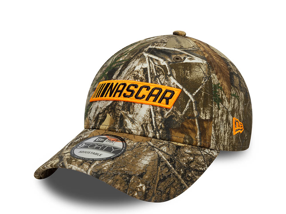 New Era Nascar Classic Logo Realtree Camoflage 9Forty Snapback Cap