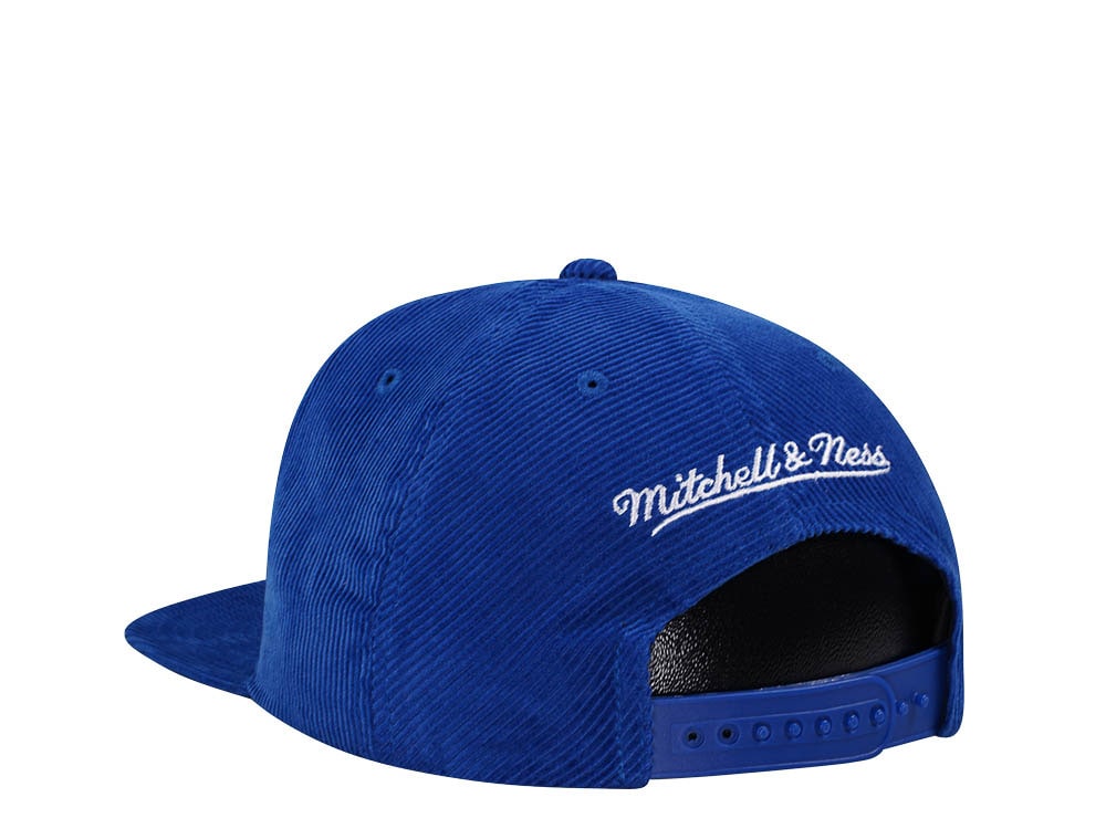 Mitchell & Ness Hartford Whalers Blue Cord Vintage Snapback Hat