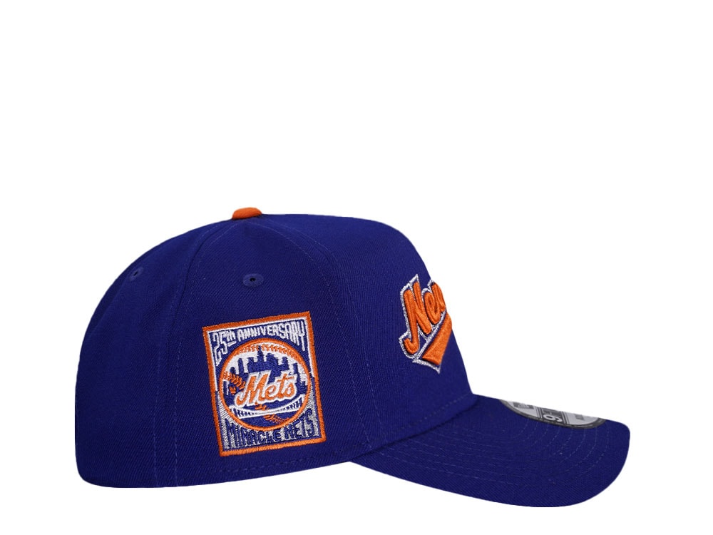 New Era New York Mets 25th Anniversary Color Flip Edition 9Forty A Frame Snapback Hat