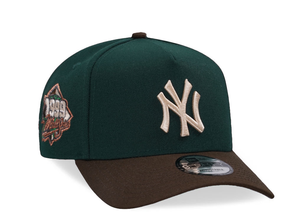New Era New York Yankees World Series 1999 Two Tone 9Forty A Frame Snapback Hat