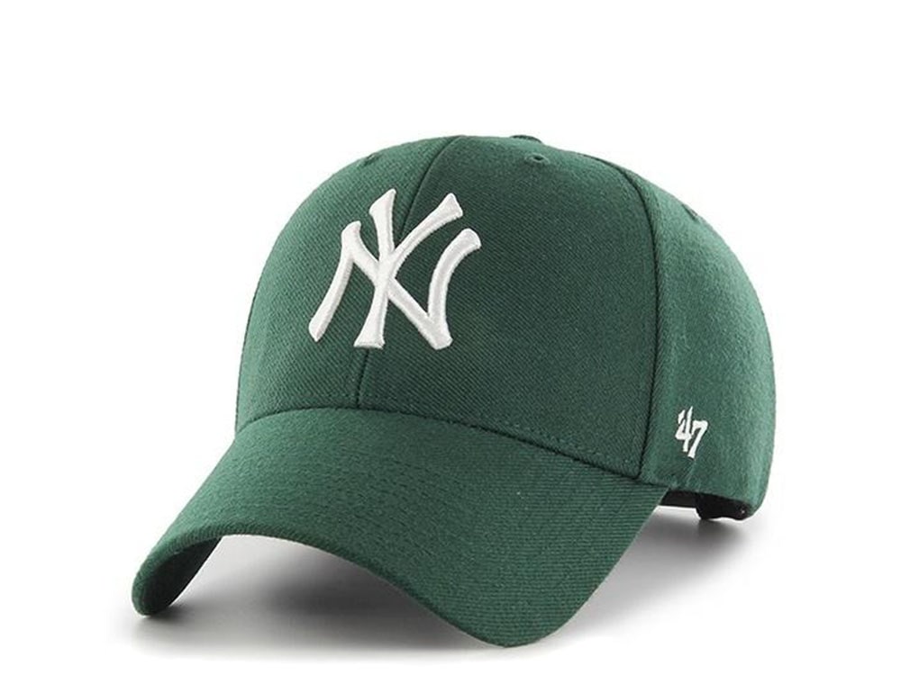 47brand New York Yankees Dark Green Classic Snapback Hat