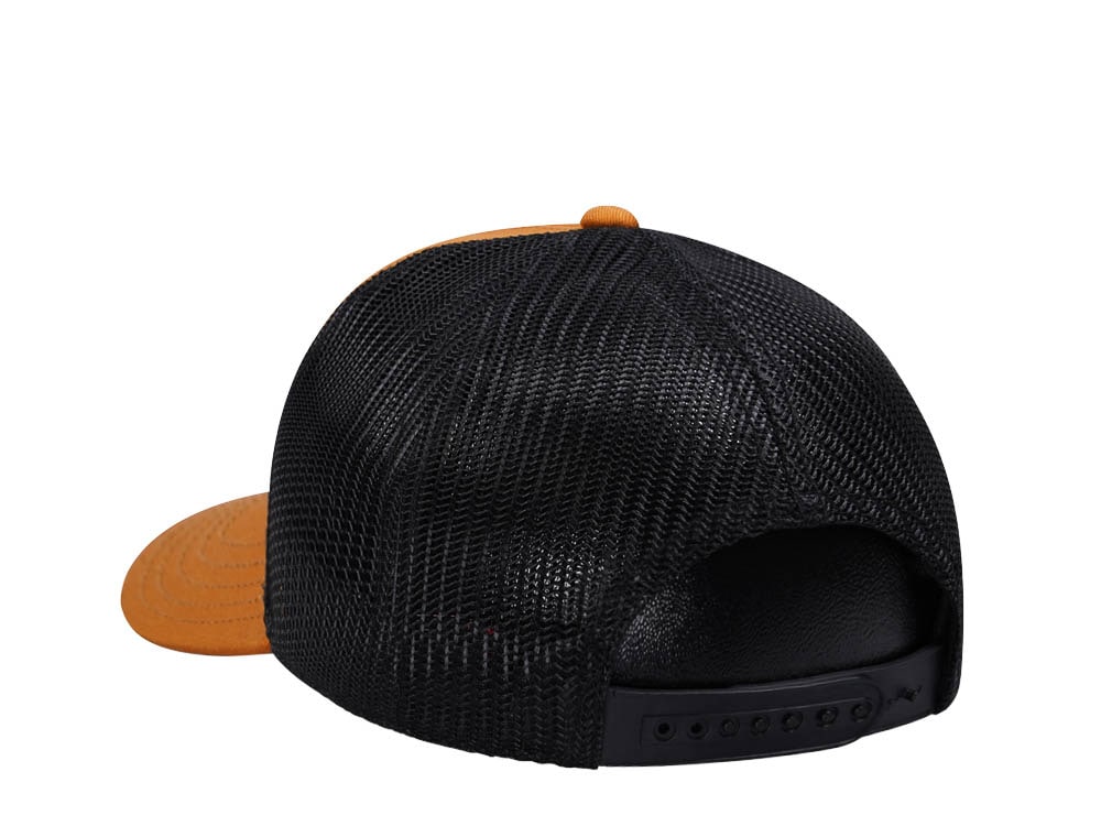American Needle Lone Star Twill Valin Patch Trucker Snapback Hat
