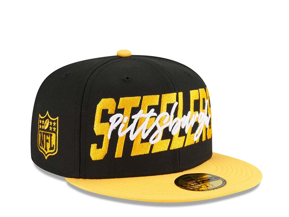 New Era Pittsburgh Steelers NFL Draft 22 59Fifty Fitted Hat