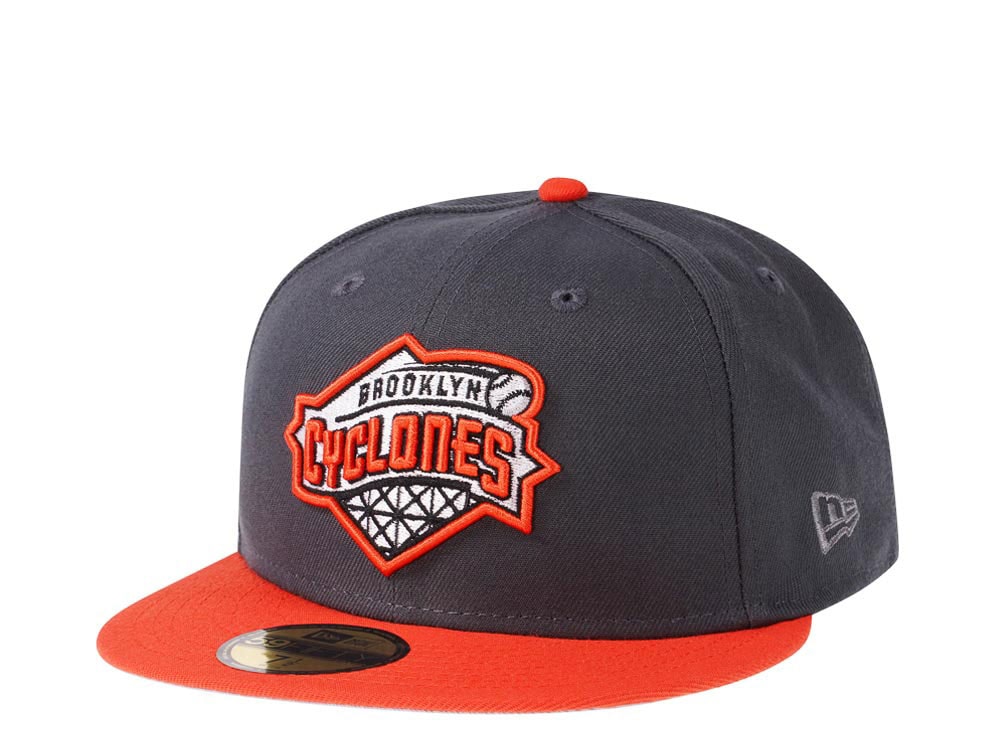 New Era Brooklyn Cyclones Two Tone Orange Edition 59Fifty Fitted Hat